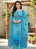 Premium 3PC Unstitched Lawn Suit with Lawn dupatta