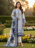 Luxury Branded Lawn – 3PC Unstitched Lawn Dupatta
